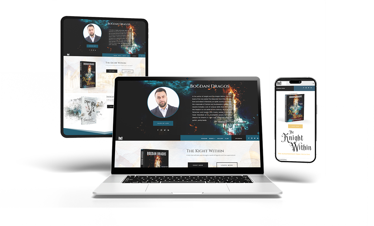 Bogdan Dragos Books - Website Design and Development