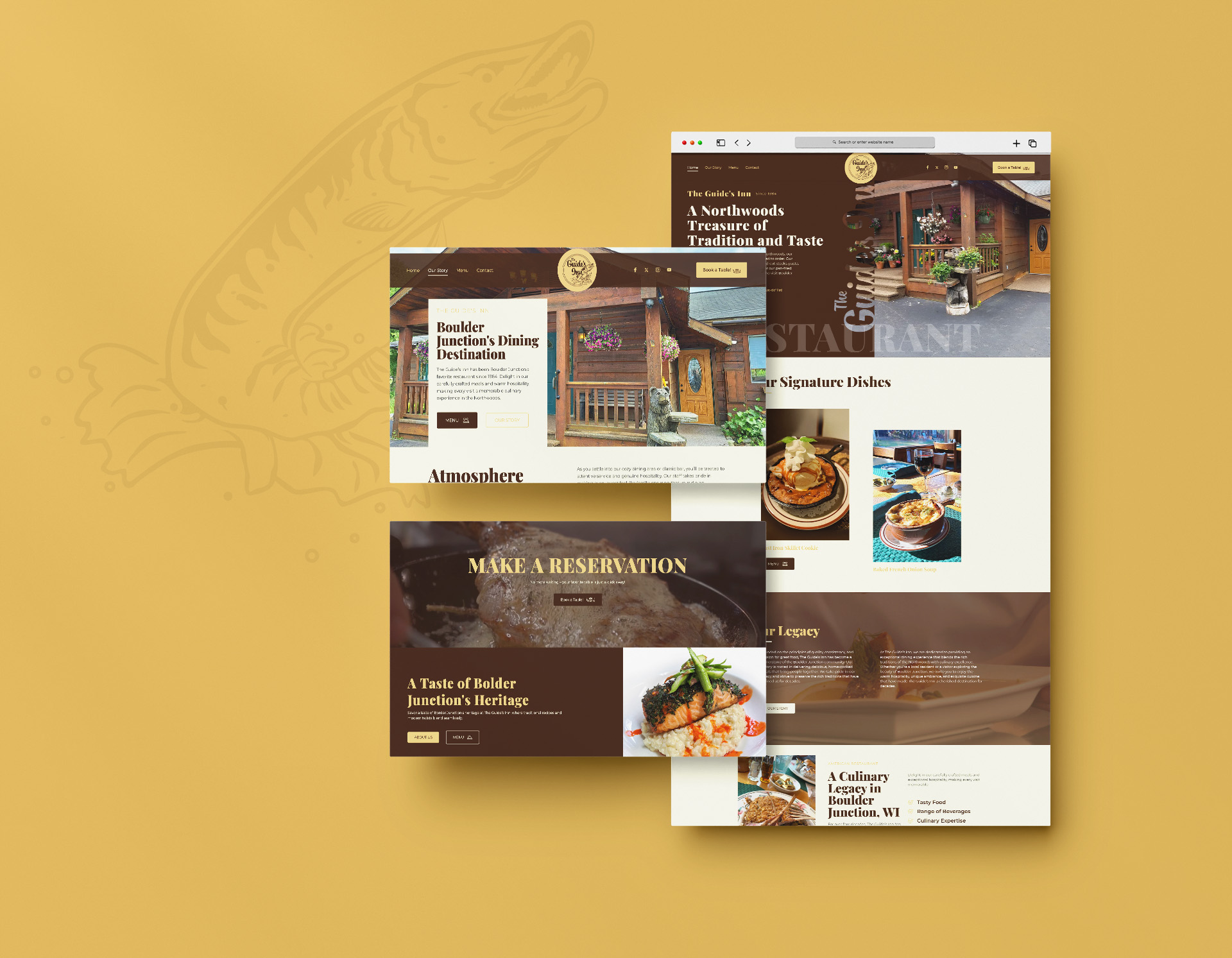 The Guide's Inn Branding, Web Design and Development