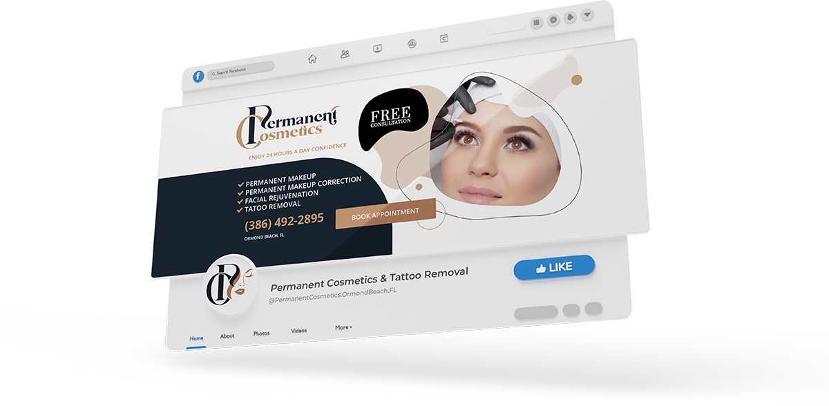 Social Media Ads Design - Permanent Cosmetics