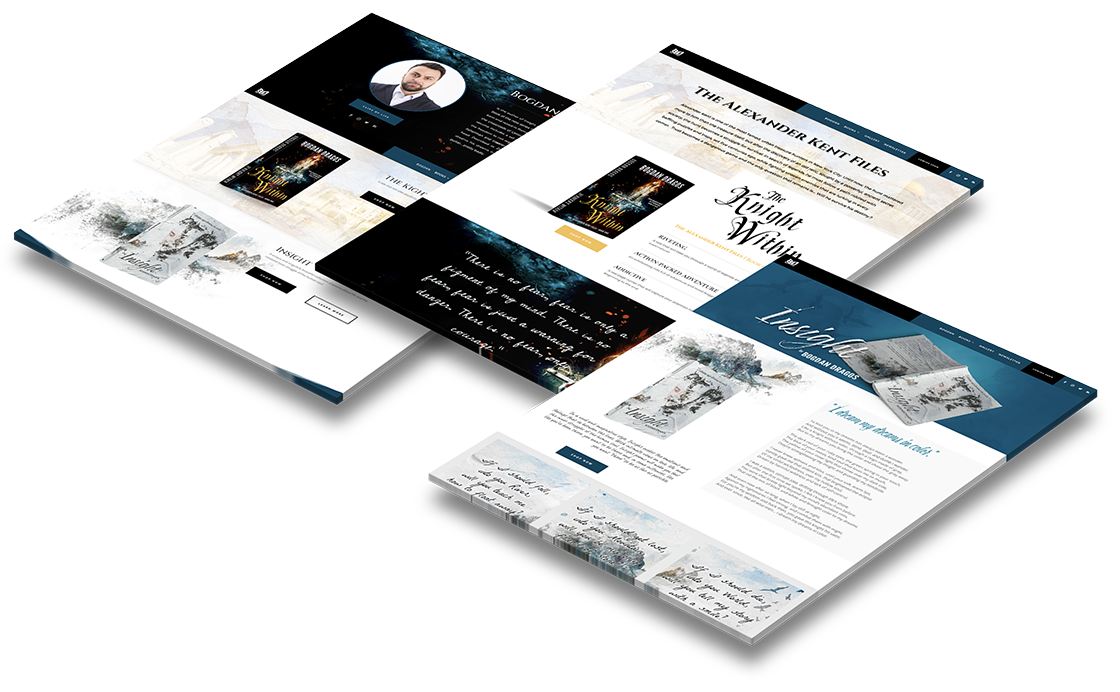Branding & Web Design - Bogdan Dragos Books