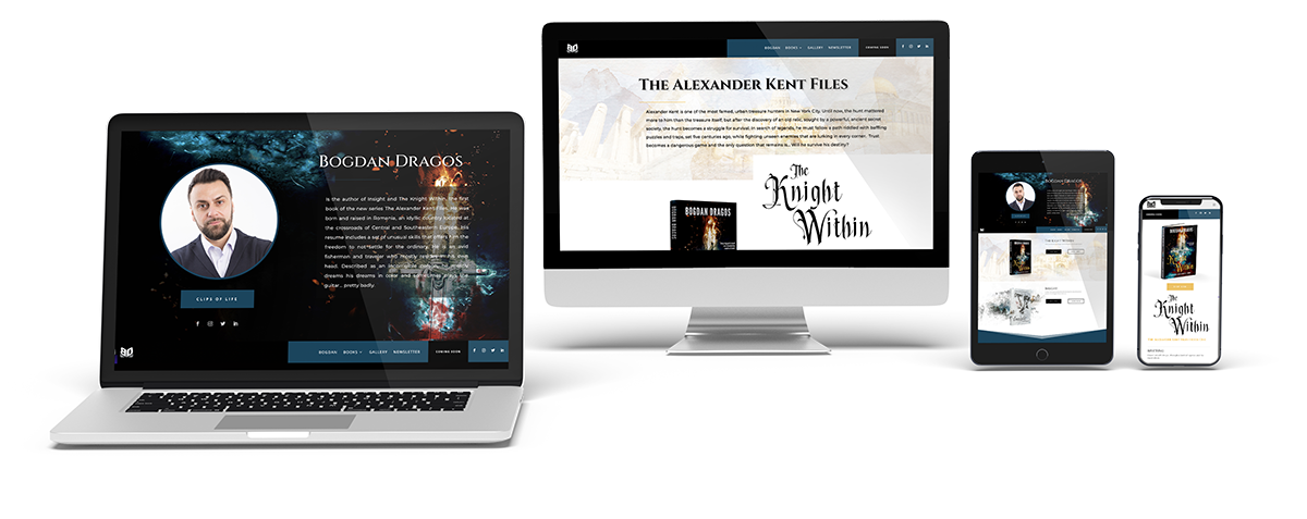 Branding & Web Design - Bogdan Dragos Books